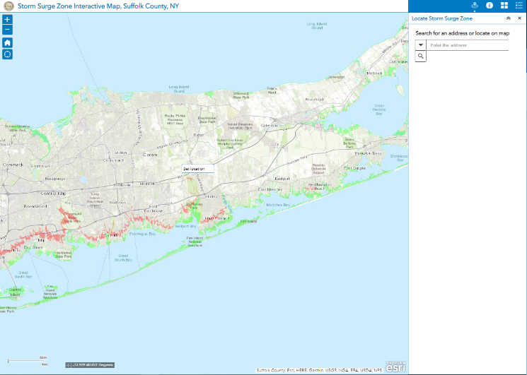 Click here to learn about Know Your Zone - Storm Surge Zone Interactive Map
